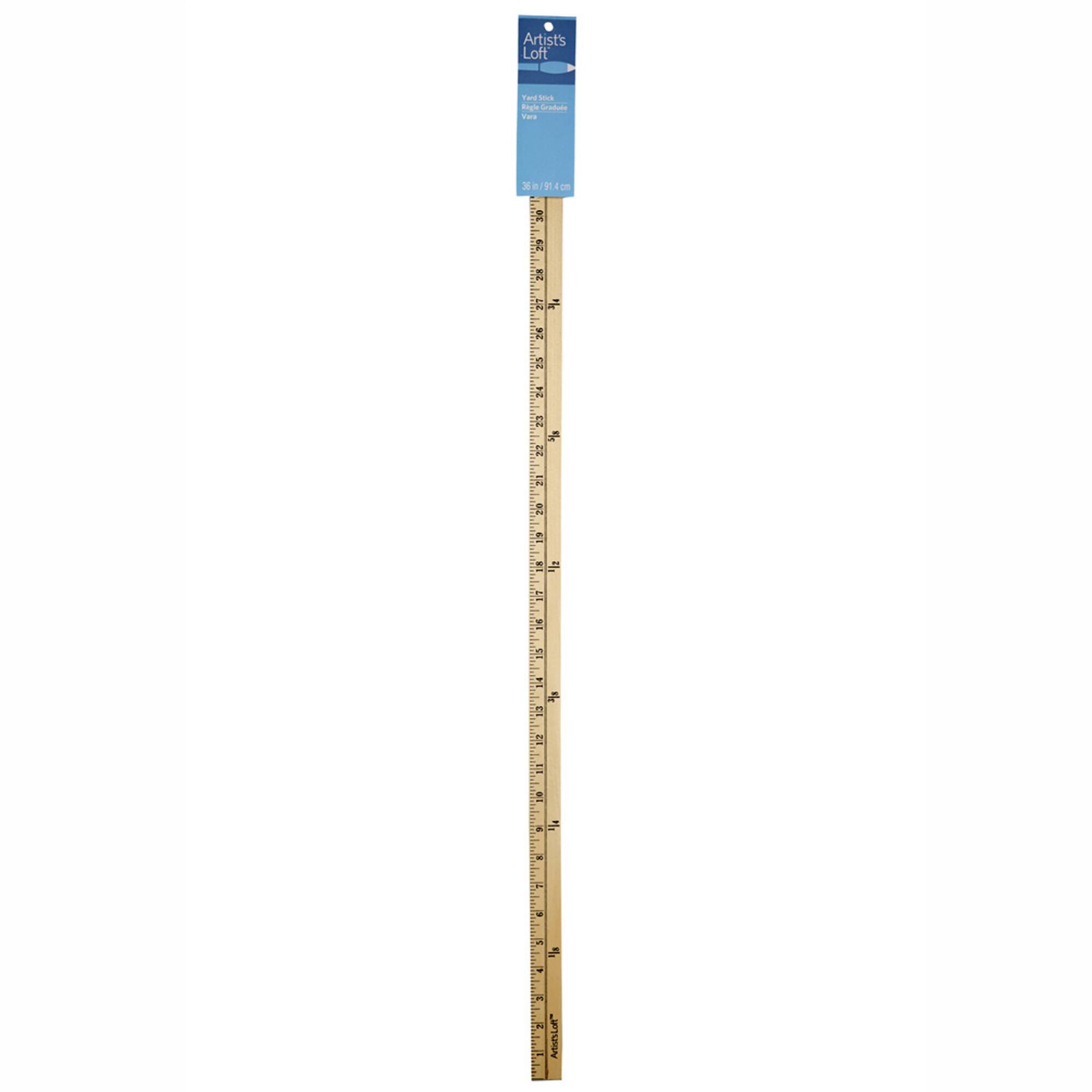12 Pack: Wooden Yard Stick by Artist's Loft®